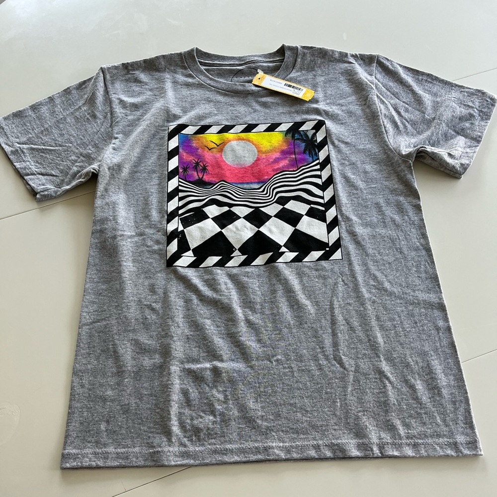 Grey Graphic T-shirt by Capsule